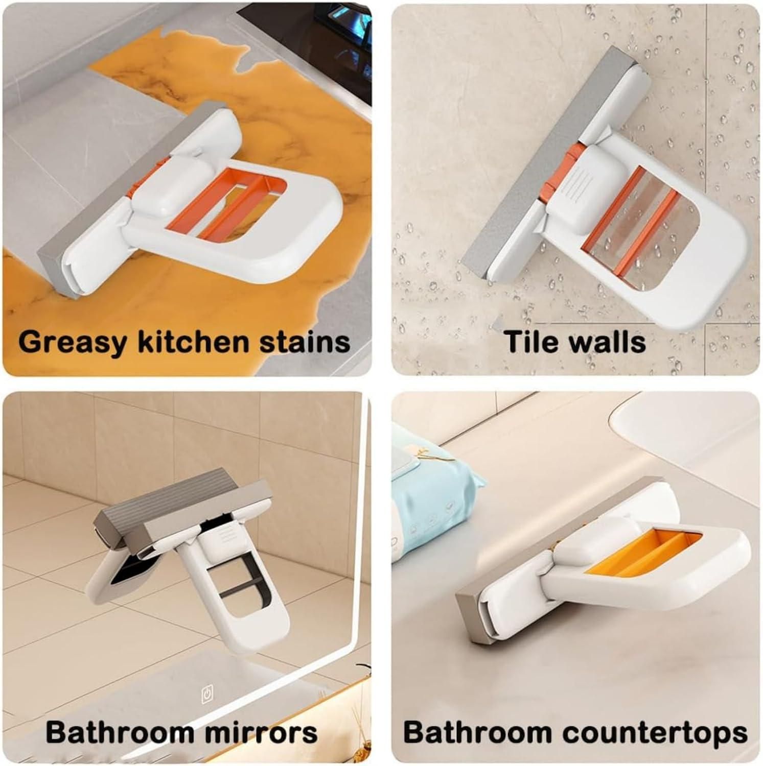 Ultra-Compact Squeeze Desktop Mop