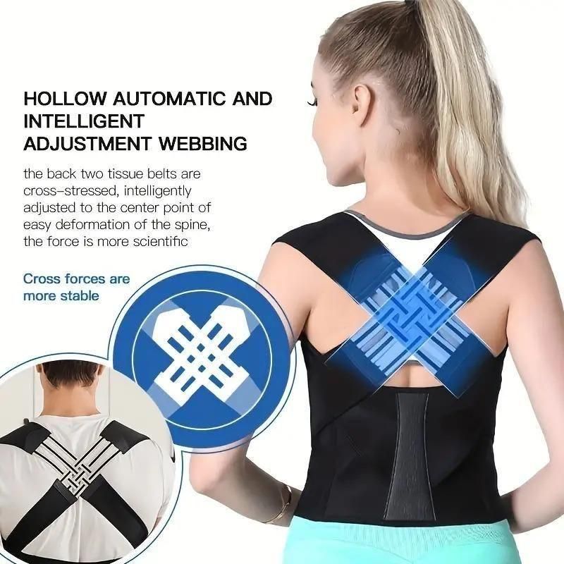 PosturePro Alignment Belt — Adjustable Back Support Corrector for Pain Relief & Confident Posture