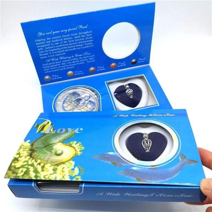 Ocean Wish Pearl Surprise Necklace — Real Freshwater Pearl Love Gift Set