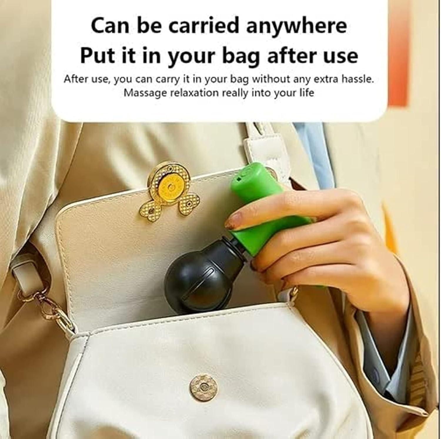 PulsePro Mini Massage Gun — Deep Muscle Relaxation Device for Instant Pain & Stress Relief