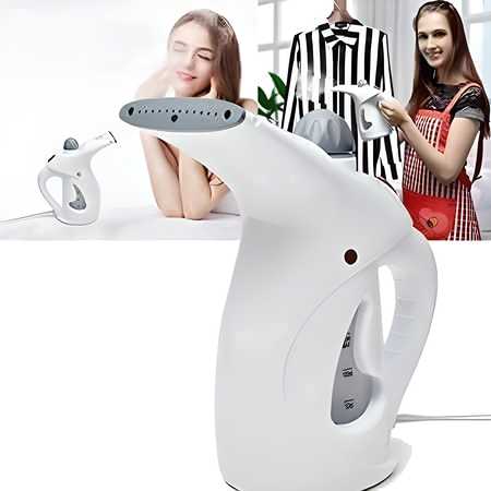 SteamStyle Mini Garment Steamer — Fast Heat Portable Iron Brush for Wrinkle-Free Clothes Anywhere