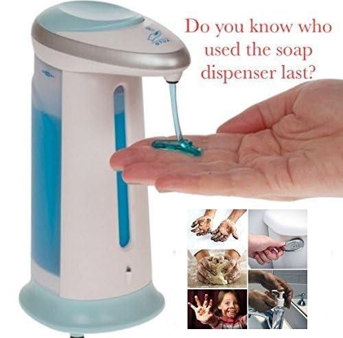 SmartSense Auto Liquid Dispenser — Touch-Free Soap & Dishwash Pump for a Cleaner Kitchen