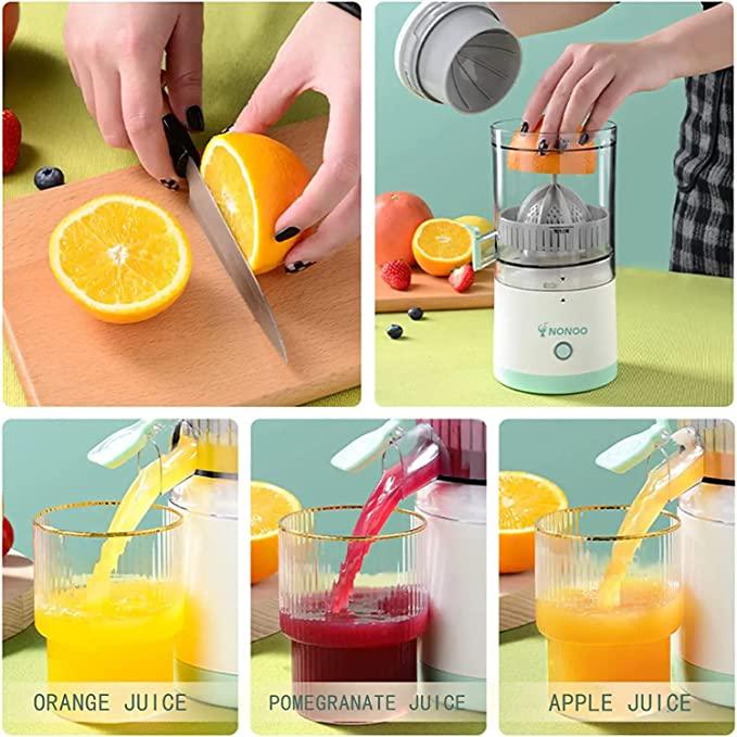 FreshPress Electric Citrus Juicer — One-Touch Mosambi, Orange & Lemon Squeezer for Instant Healthy Juice